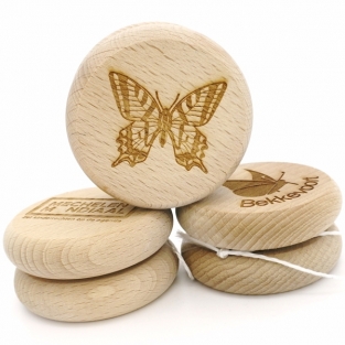 Wooden yoyo (6 cm) - birch - PEFC 100%